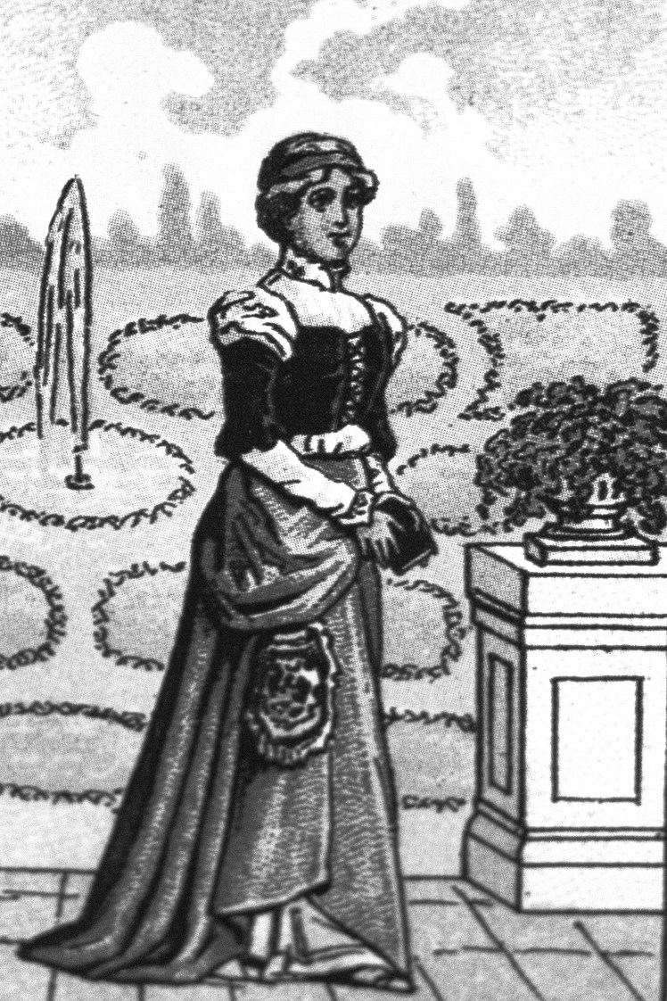 la chica del cauadro foto